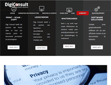 Tablet Screenshot of digiconsult.biz